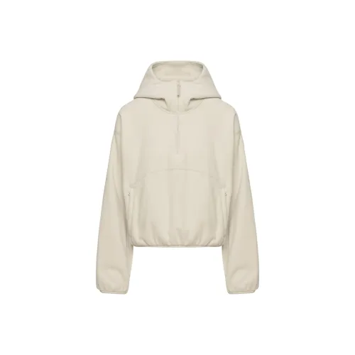 Aritzia Golden Polartec® 200 Axis Толстовка Свитшот Женские Mullein Mullein Цветочный дизайн