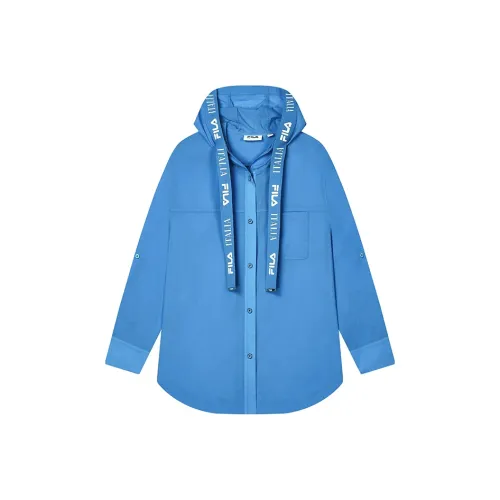 FILA Активный Синий Женские Рубашки