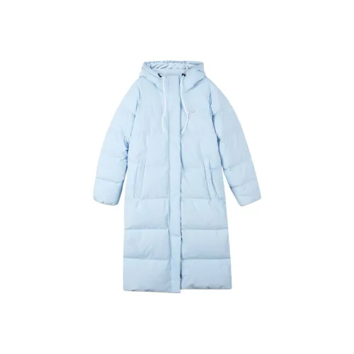 Skechers Colorful Пуховик Женские Кашемировый Синий