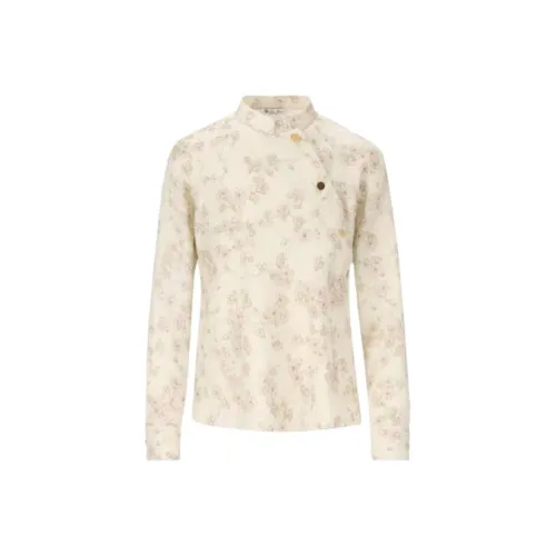 Loro Piana Klara Рубашка Женская Бежевая