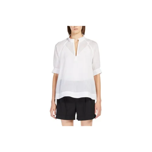 MaxMara Studio Рубашка Женская Белая