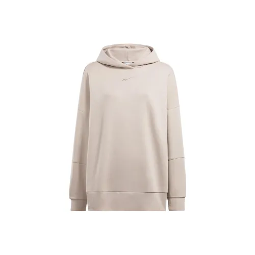 Reebok Lux OVERSIZED Толстовка Толстовка Женская Серый Фиолетовый