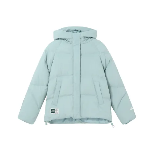 Anta Life Collection Crab Оболочка Зеленый Женские Пуховики