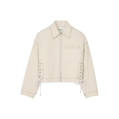 SANDRO Песочный Женские Куртки