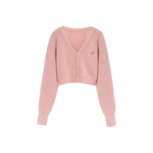 Ah Cai Трикотаж Женский Пастельный Розовый