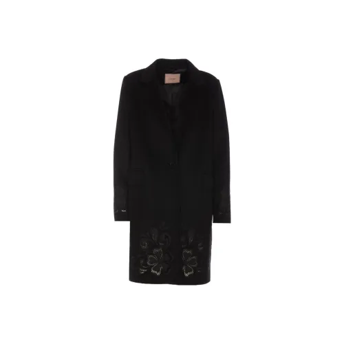 TWINSET Milano Пальто Женское Черное