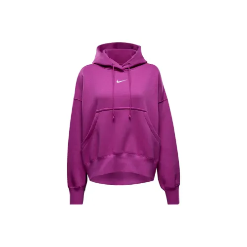 Nike Sportswear Phoenix Fleece FW AW24 Свитшот Женские Hot Фуксия Холст