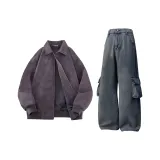 Комплекты одежды [Фиолетовый, Серый + Синий]