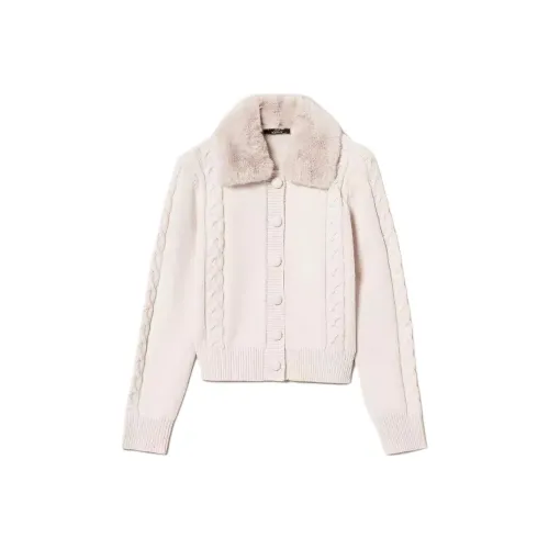 TWINSET Milano Куртки и Пальто Женские Экрю