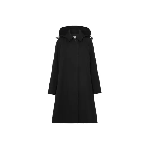 Burberry Черное Женское Пальто