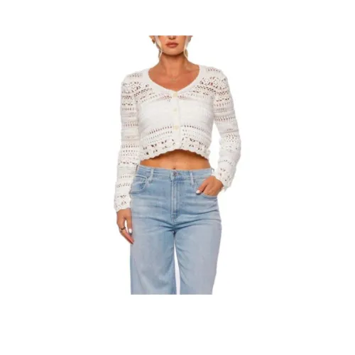 LOVESHACKFANCY Трикотаж Женский Белый