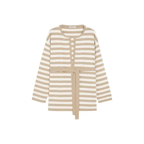 MaxMara Сливочный Женский Трикотаж