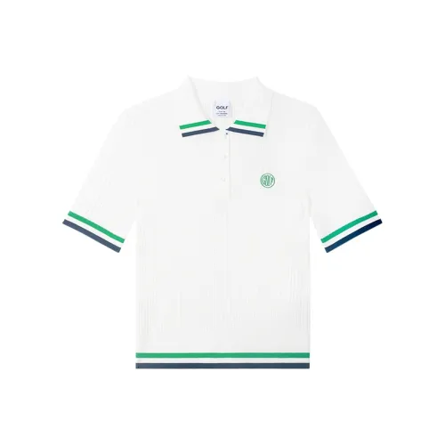 GOLF SS24 Трикотаж Женский Белый