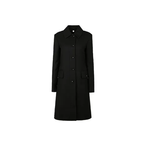Burberry Черное Женское Пальто