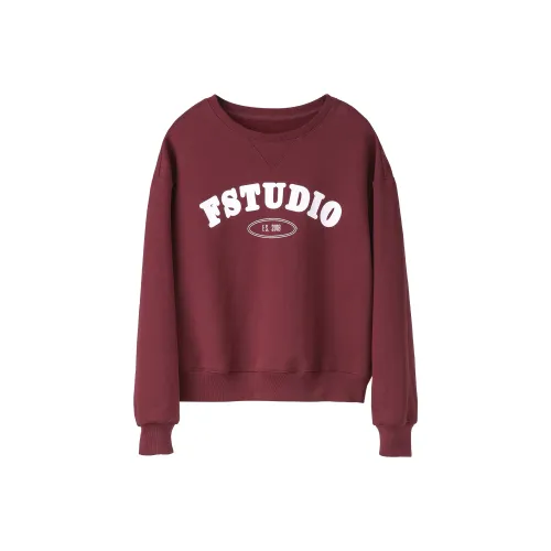 Fstudio Толстовка Женская Рождественская Красная