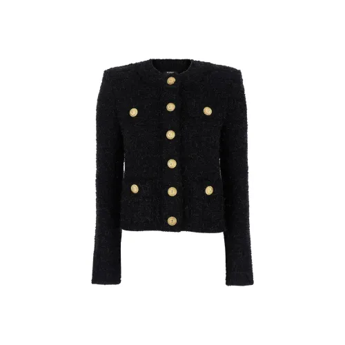 BALMAIN Черные Женские Куртки
