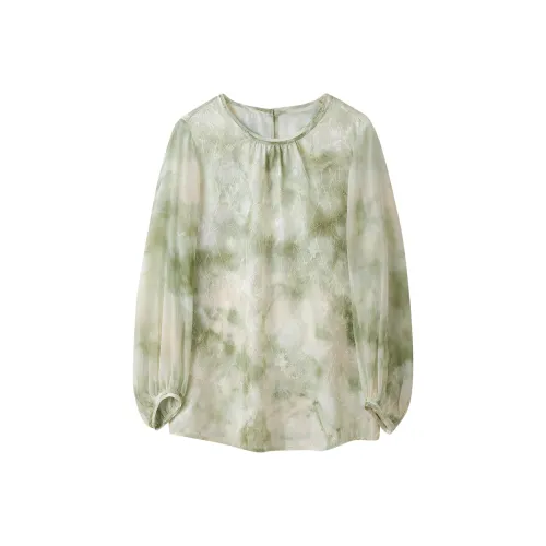 To The West Рубашка Женская Зеленая