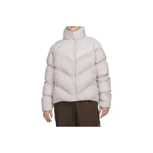 NIKE Платина Фиолетовый Женские Куртки