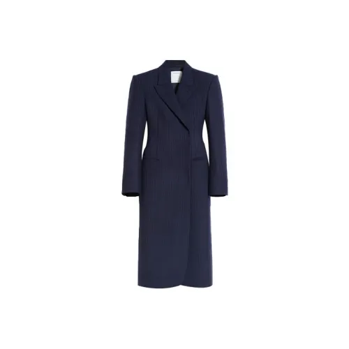 SportMax Темно-синий Женское Пальто