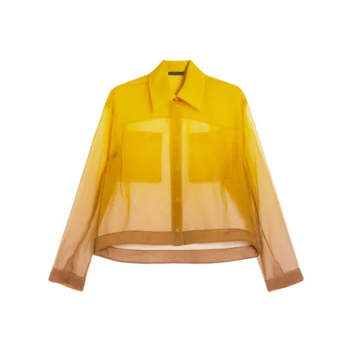 MaxMara Золотые Женские Рубашки