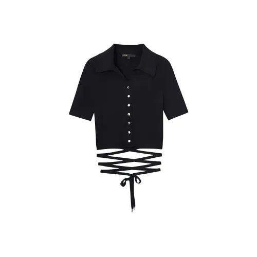 Maje Черный Женский Трикотаж