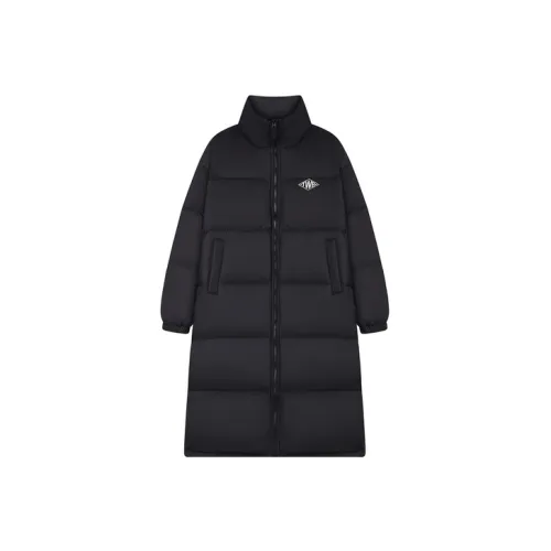 Teenie Weenie Сырой шоколадный Черный Minimalist Style Versatile, Корейская эстетика Женские пуховики