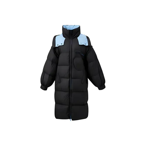 3COLOUR Классический черный Женские пуховики