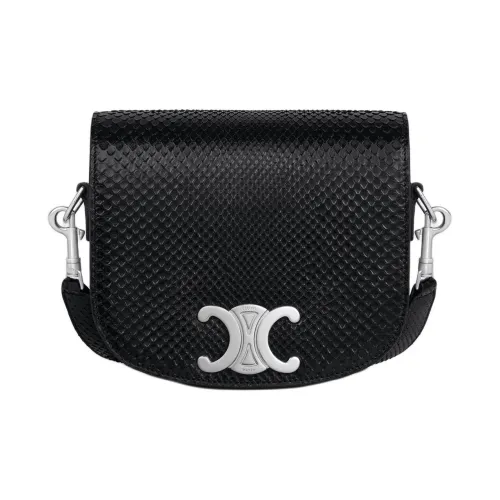 CELINE Besace Кожа Сумка через плечо Маленькая Мужская Черная