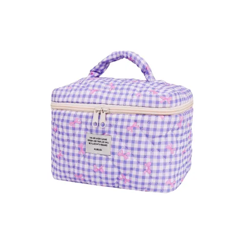 MILO BLISS Лоскутное шитье Бант Портативный Косметика Мешок для хранения Портативный