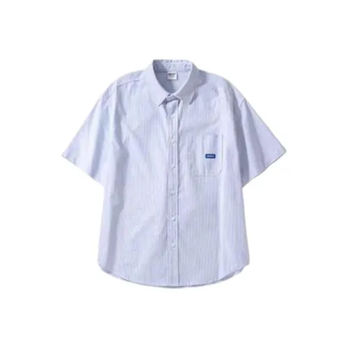 PLAY BUSH Синие Женские Рубашки