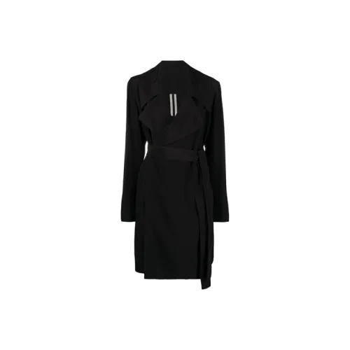 RICK OWENS Черное Женское Пальто