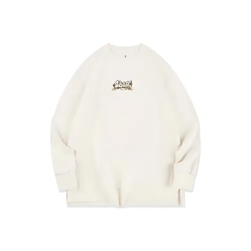 QIAODAN Толстовка Женская Кремово-Белая