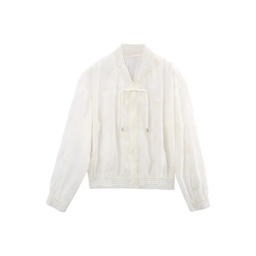 A paradise for awakening Рубашка Женские Бежевый