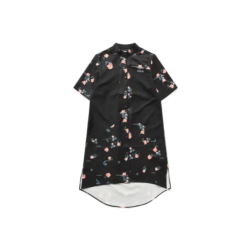 FILA FUSION INLINE Рубашка Женская Черная BК