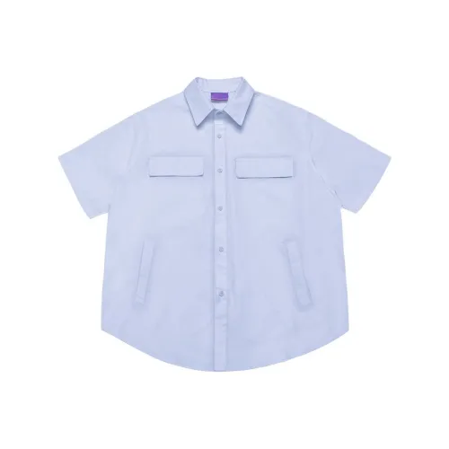 YPUT Синий Унисекс Рубашки