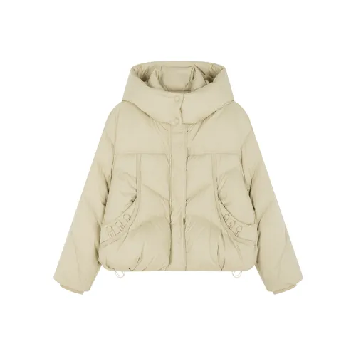 Mo Han Yi Mei Пуховик Женские Солод Зеленый