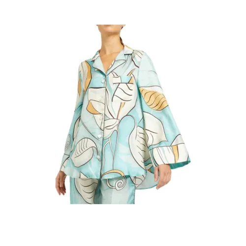 F.R.S For Restless Sleepers Рубашка Женская Синяя