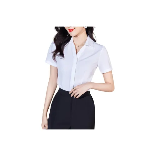 Love Elaine Рубашка Женская Белая