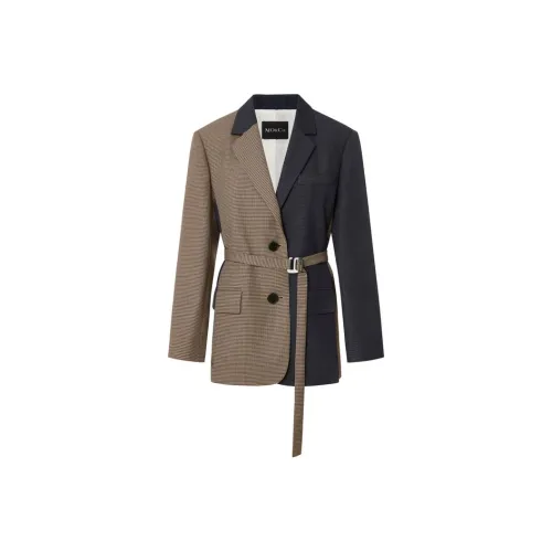 MO&CO Glen Клетчатый Женские Деловые костюмы