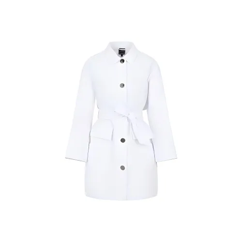 EMPORIO ARMANI Белое Женское Пальто