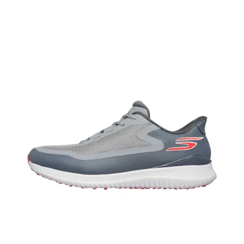 Skechers Go Golf Collection Низкие Топы Мужская Обувь для Гольфа Серого Цвета