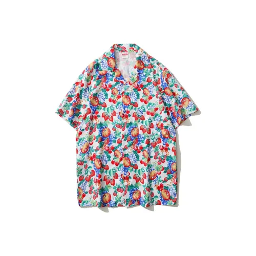 BEAR UNION Синие Унисекс Рубашки