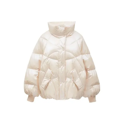 VERO MODA Пуховик Женские Жемчужный Рок Розовый