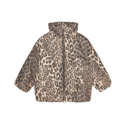 GANNI FW24 Пуховик Женские Миндаль Крем