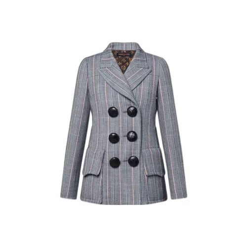 LOUIS VUITTON Бизнес-костюм пальто женское многоцветное