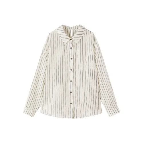 XIANGYING Средне-серые Женские Рубашки