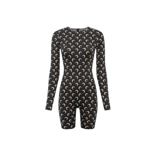 Marine Serre SS25 Комбинезон Женский Черный