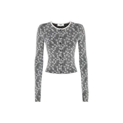 FENDI SS25 Куртки Пальто Женские Черный