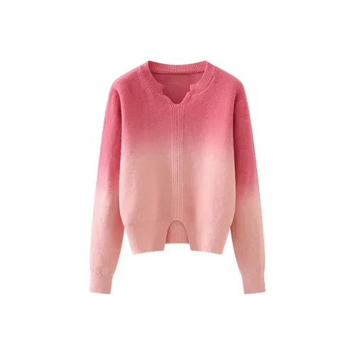 ERIRI Трикотаж Женский Tie Dye Розовый