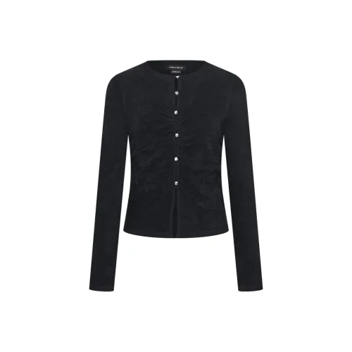 URBAN REVIVO Трикотаж Женский Глубокий Черный